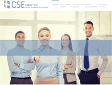 Tablet Screenshot of cabinetcse.com